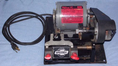 Speedex 9160 MC Manual Key Cutting Machine HPC Dayton Motor 6K551A