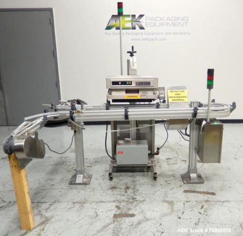 Used- Enercon Model Compak LM2385-06 2KW Induction Sealer. Is capable of speeds