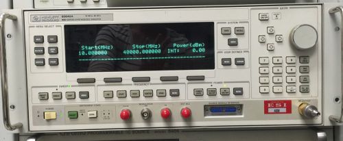 HP Agilent 83640A 10 MHz to 40 GHz Synthesized Sweeper w/ Opt. 001,008