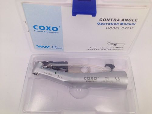 Dental COXO Implant Contra Angle Handpiece Push Type 20:1 Reduction NEW