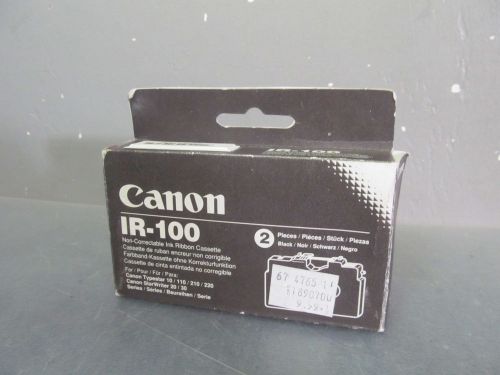 2-Pack  Genuine Canon IR-100 Ink Ribbons for  StarWriter Typestar
