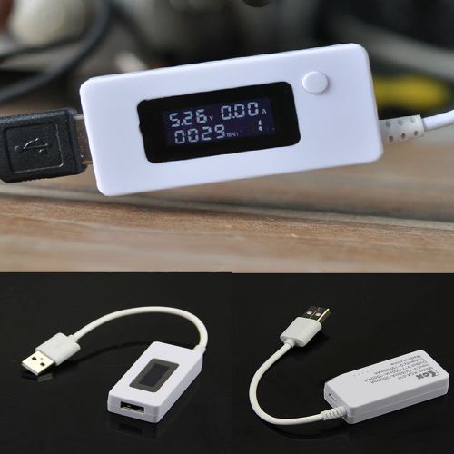 Mini LCD USB Charger Mobile Power Detector Battery Tester Voltage Current Meter