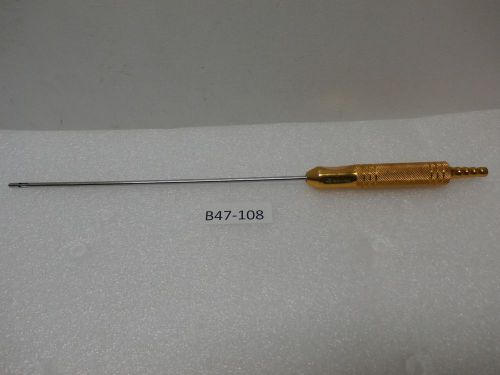 Turtle liposuction cannula golden handle,30cmx5mm  plastic surgery instruments for sale