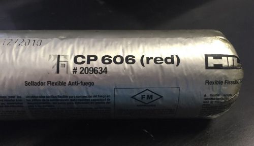 HILTI CP 606 Firestop sealent, Red 19.6 fl oz (580ml) 00209634