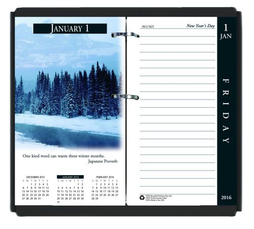 House of Doolittle 2016 Desk Calendar Daily Refill 3.5&#034; x 6&#034; Earthscapes (HOD...