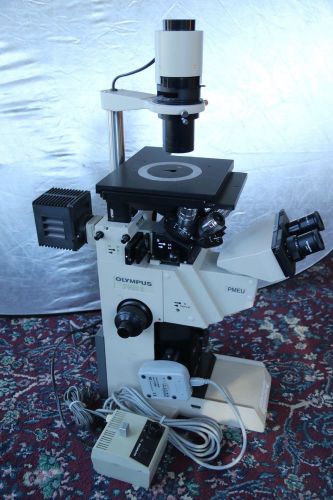 Olympus Research Microscope from Semiconductor Materials R &amp; D Lab