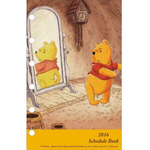 2016 Disney Winnie the Pooh Weekly Agenda Refills Organizer Pages from Japan New