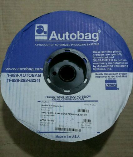 Autobag 2.5x5 Biodegradable. New!!! **Free Shipping**