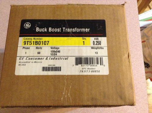 New GE Buck Boost Transformer 9T511B0107