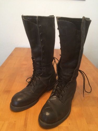 High Logger Military ANSI Boots Steel Toe Size 12