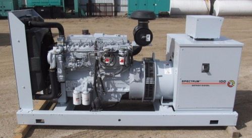 95kw spectrum / perkins diesel generator / genset - load bank tested for sale