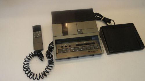 Dictaphone 1720 Mini Cassette Dictation , mic, foot pedal
