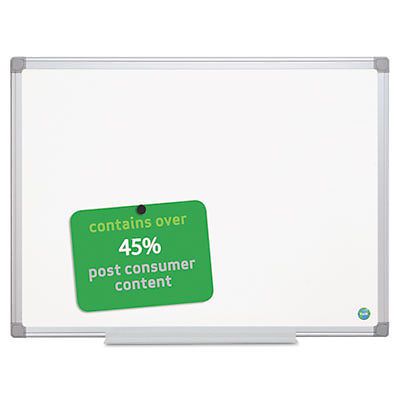 Earth Gold Ultra Magnetic Dry Erase Boards, 48 x 72 White, Aluminum Frame