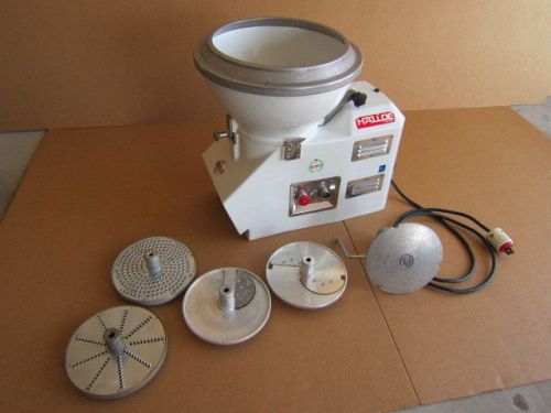 HALLDE SWEDEN FOOD PROCESSOR  NEW NEVER USED COMMERCIAL WITH CUTTERS! HOBART