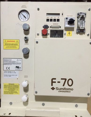 Sumitomo f-70 helium compressor for sale