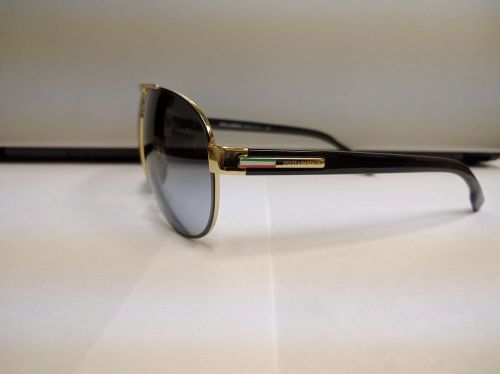 Dolce&amp;Gabbana DG 2099 1081/8G Gradient Black On Gold/Black 61-11-135 Just Frame
