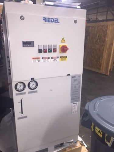 2014 Riedel 4 Ton Portable WATER Cooled Chiller NEW Never Used, 460V Pump Tank