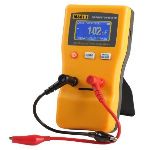 Floureon m6013 digital capacitor meter tester capacitance range 0.01pf to for sale