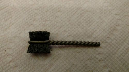 Anderson 25470 Wire Butterfly Tube Brush Steel PTF5 5/8&#034; .625 x .005 - 1/8 Stem