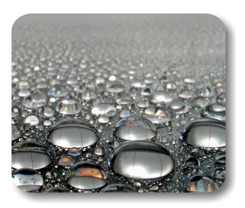 New Gray Raindrops Mouse Pad Mats Mousepad Hot Gift