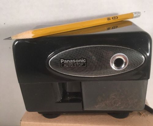 Panasonic KP-310  Electric Auto-Stop Pencil Sharpener Black Works Office School