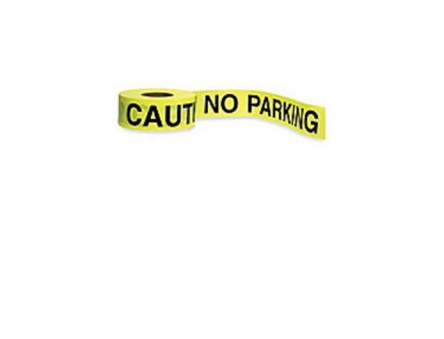 Caution No Parking Tape Granger 1n954 1000&#039;x3&#034; Barricade