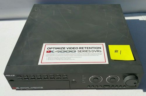 Pelco DX4616 Digital Video Recorder DVR DX4616DVD-2000 4600 Series NO HARD DRIVE
