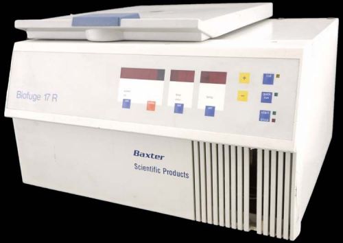 Heraeus Baxter Scientific Biofuge 17R Bench-Top Lab Centrifuge NO ROTOR PARTS