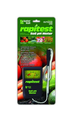 Mouse over image to zoom RAPITEST-1840-SOIL-pH-TESTER-WITH-CORD-LAWN-FLOWER-PLA