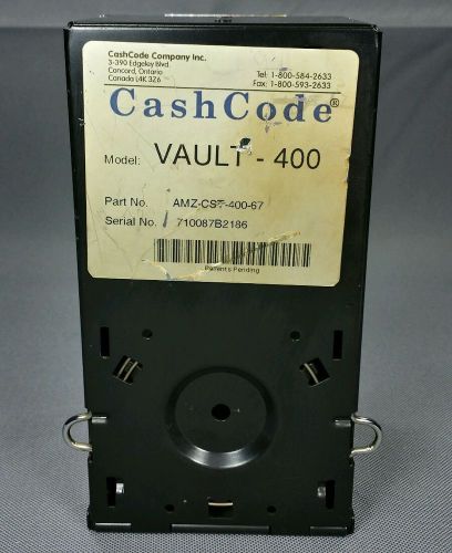 CashCode Cash Code Vault 400 Gaming Lockable Cassette AMZ-CST-400-67