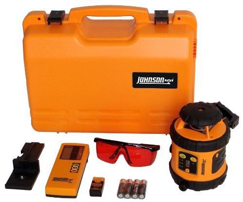 Johnson level and tool 40-6516 self-leveling rotary laser level for sale
