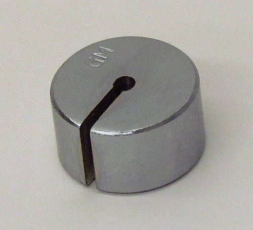 SEOH Slotted Weight Weights 50 Gram Steel Nickel Plated