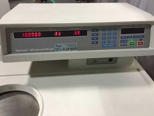 Near Mint!! Beckman Coulter Optima TLX UltraCentrifuge Cat# 361545 / 6 mo Wrty