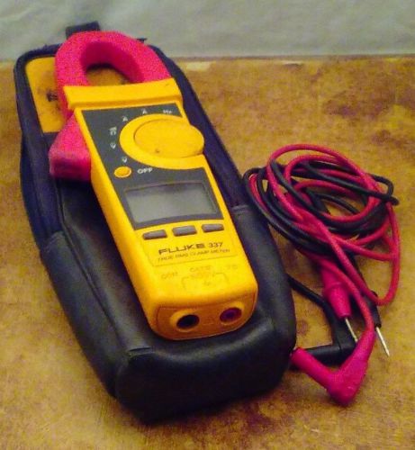 Fluke 337 true rms clamp meter for sale