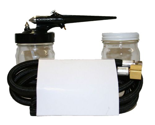 Badger 250 m-ds mini spray gun air brush paint auto detailing single action for sale