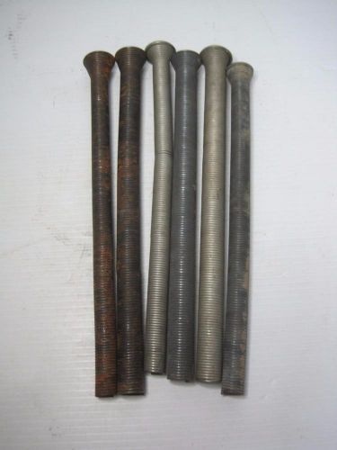 1044 Lot(6) Spring Tube Bender Set 1/2&#034; - 9/16&#034; Good Cond FREE Shipping Cont USA