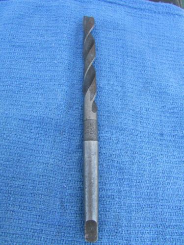 W &amp; b  29/64  approx  7 1/8&#034;  high speed taper shank drill bit for sale