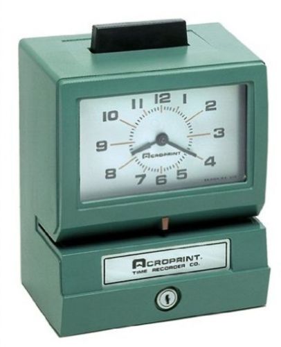 Acroprint Heavy Duty Time Clocks- Manual-125Nr4 01-1070-411 TIME CLOCKS NEW