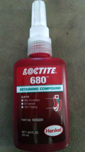*new* loctite 680 50ml retaining compound high strength   exp 02/2018  fresh for sale