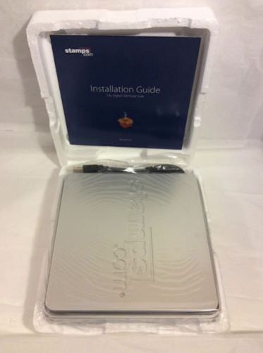 New Stamps.com 5lb USB Desktop Digital Postal Scale Model 510 Silver