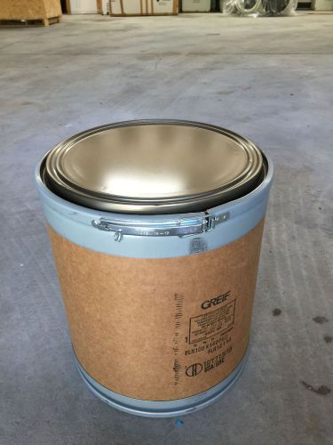 UN Certified 10 gallon Fiber Drum (GREIF, Made in USA)