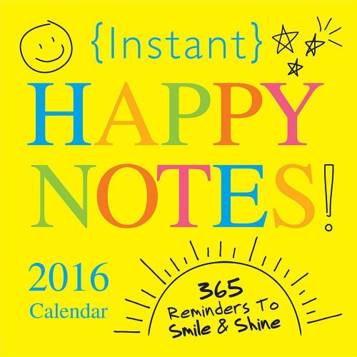 Instant Happy Notes Desk Calendar