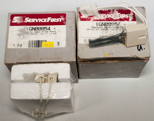 Service First IGN00054 Hot Surface Ignitor TWO 1 New 1 Used