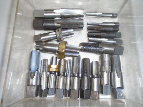 MACHINIST TOOLS LATHE MILL Machinist Lot of Thread Taps Tapping