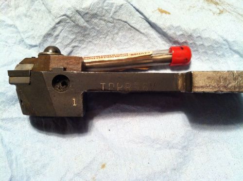 Lathe Tool Holder: TBPR 16V Modified Shank..  Carboloy?