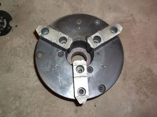 10 inch Bison adjust a true 3 jaw chuck with a D-1 backplate