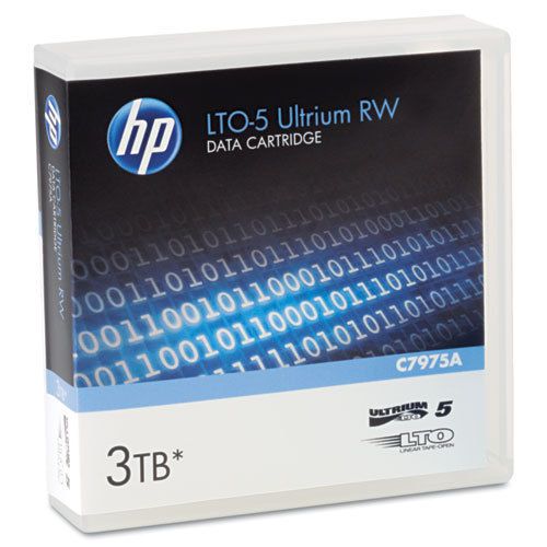 1/2&#034; ultrium lto-5 cartridge, 2775ft, 1.5tb native/3tb compressed capacity for sale