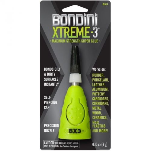Especially Strong Bondini Xtreme-3 Glue Adhesive Adheres To All