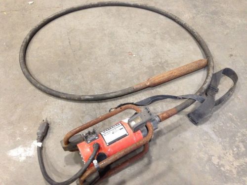 VIBCO ACE Concrete Vibrator 11&#039; shaft 1.75 dia 110v