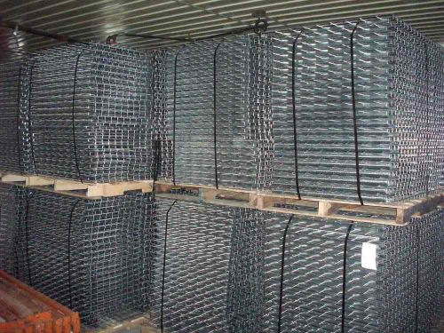 New 36&#034; x 46&#034; wire mesh decking waterfall front &amp; back 3c galv. for sale